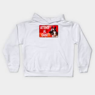 Beware of Dog Kids Hoodie